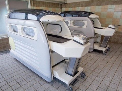 最新設備の浴室