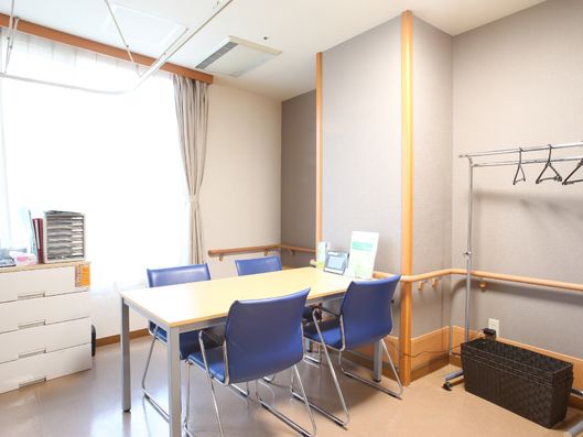四人部屋の一角