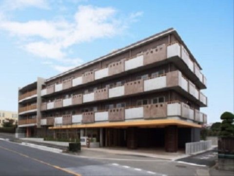 ゆったりした居室が魅力の外観