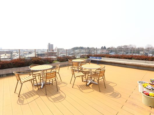 屋上テラス