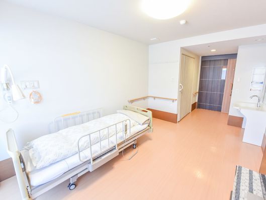個室　入口側の様子