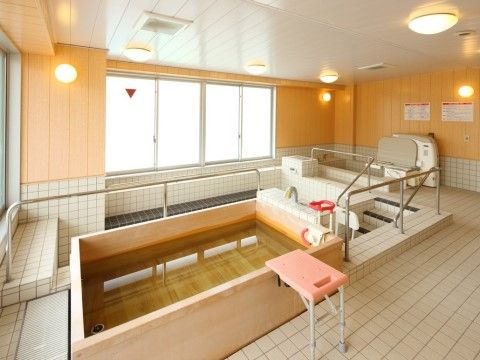清潔な浴室設備
