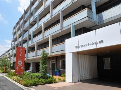 ゆとりのある施設のエントランス