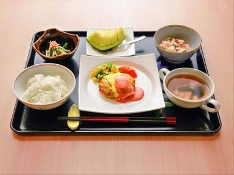 色鮮やかな食事の一例