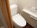 「サービス付き高齢者向け住宅たけしま」のトイレ。居室にトイレを完備している。