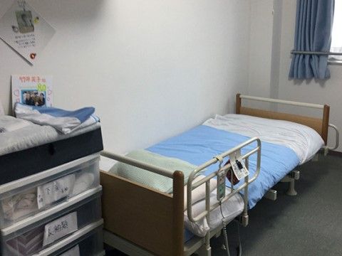 プライバシーにも配慮のある個室タイプの居室。