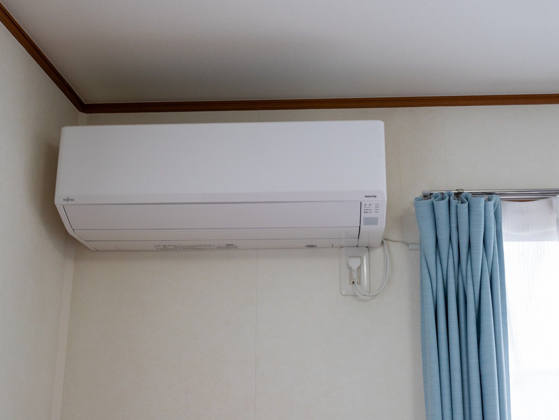 快適な空調設備の部屋