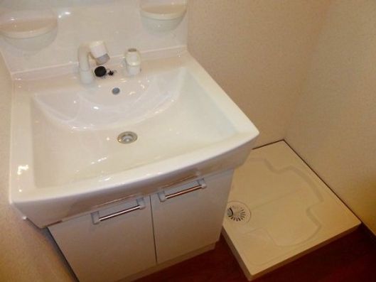 洗面台・洗濯機置き場