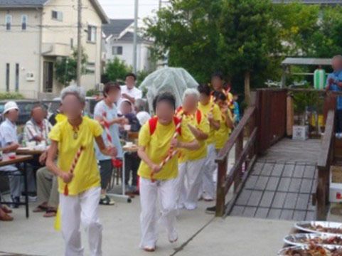 入居者様が参加することができる、さまざまな季節ごとのイベント