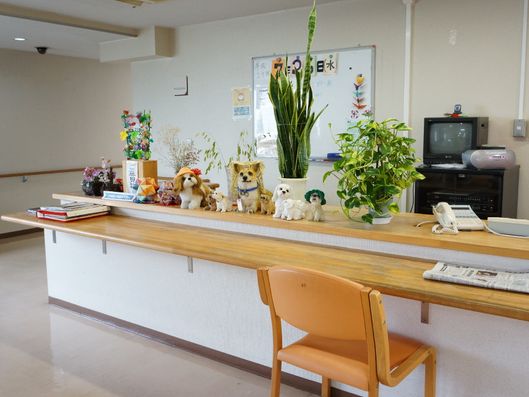 受付カウンター