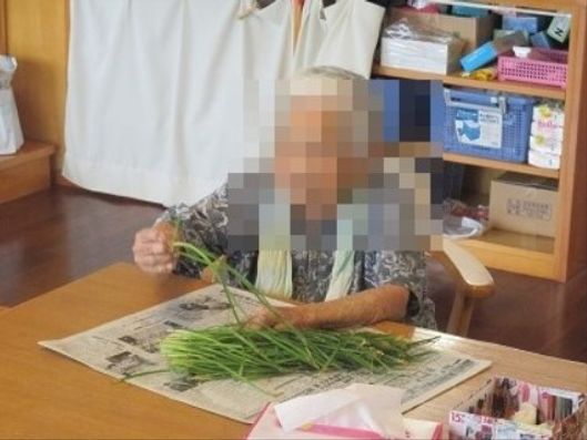 お食事の下ごしらえ