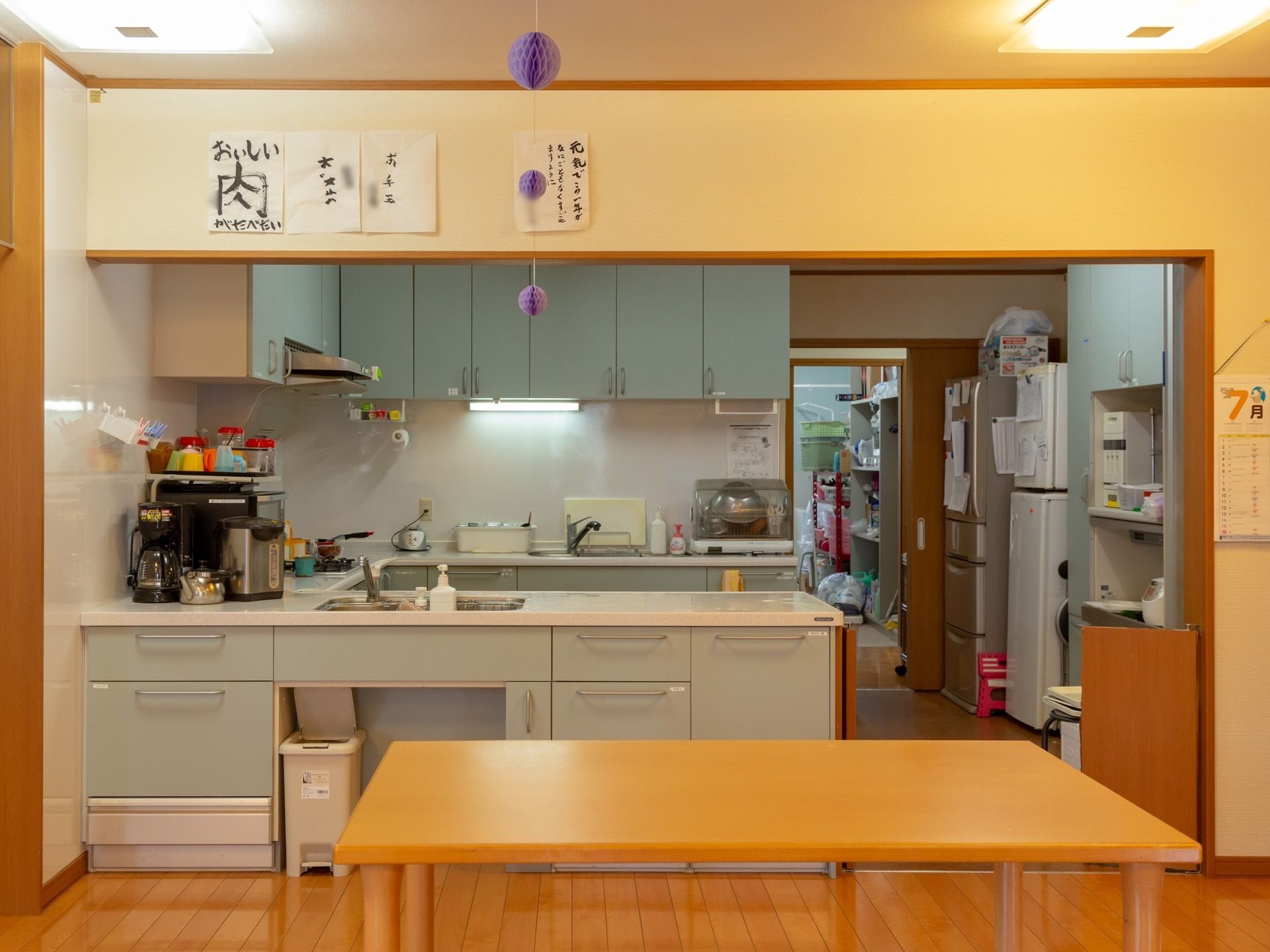 スタッフが施設内のキッチンで調理しているので、入居者様にいつでも出来立ての最適の状態で提供することができる。