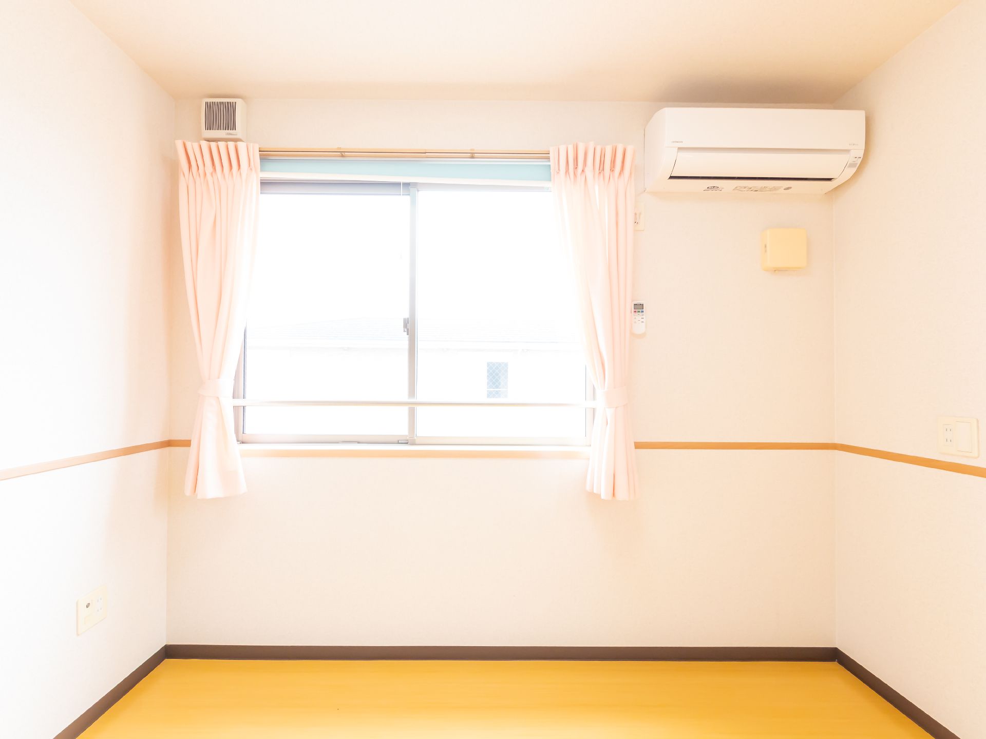 エアコンが完備されている居室