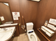 介護施設の清潔なトイレ空間