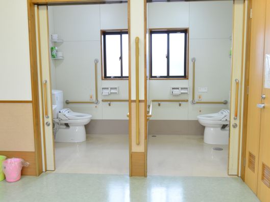 開放的なトイレ