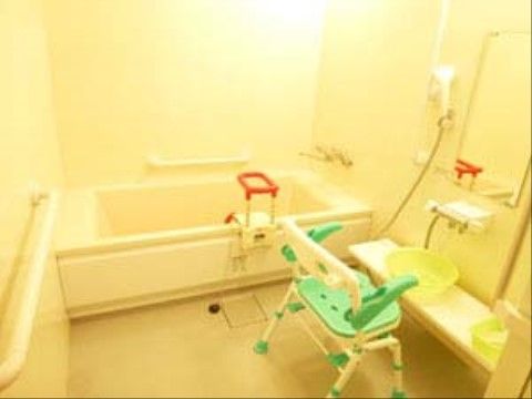 ゆとりのある入浴設備