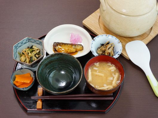 一食分が計算された食事