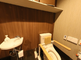 介護施設の清潔なトイレスペース