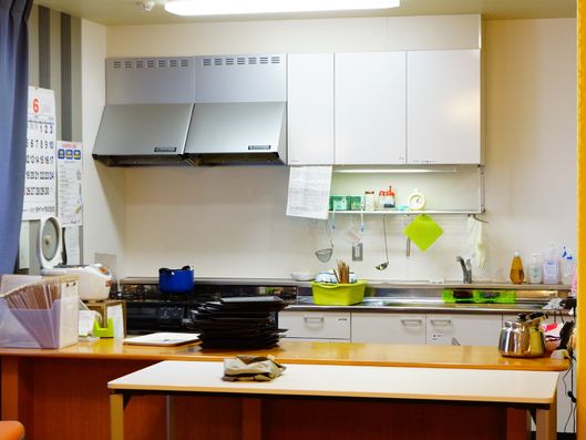 併設されているミニキッチン