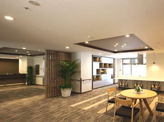 エントランス・カフェコーナー