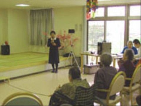 活動を楽しむ共有スペース