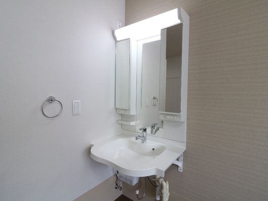 機能的な洗面台