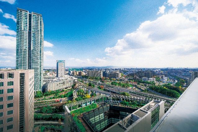 広々とした明るい景色の居室