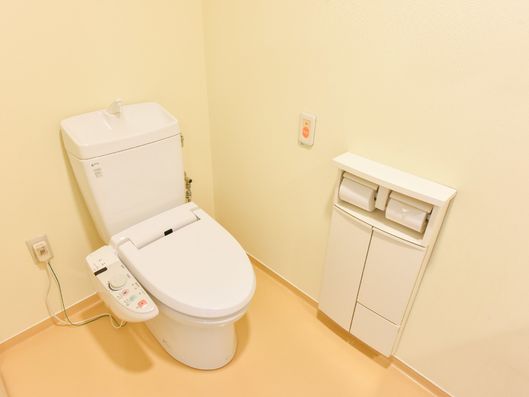 ゆったりとしたトイレ