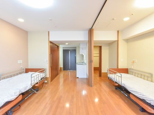 ゆったりとした居住室