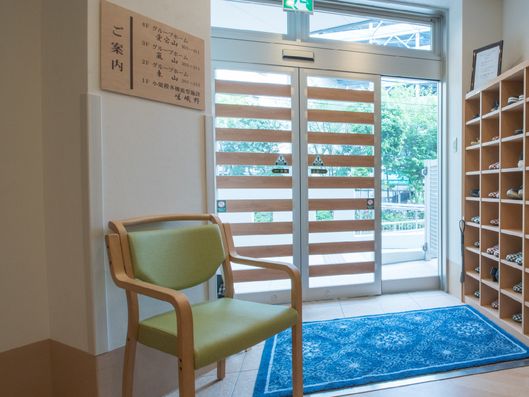 玄関の自動ドア