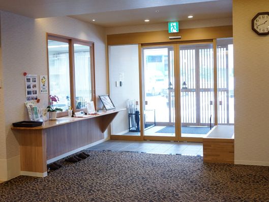 段差のない上り口