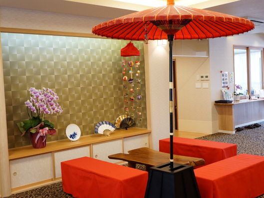 和風調の優雅なスペース