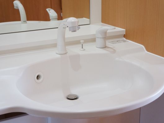 清潔感のある洗面台