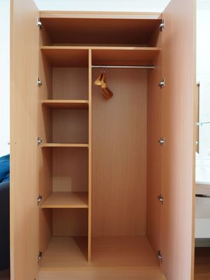 便利に収納出来るクローゼット