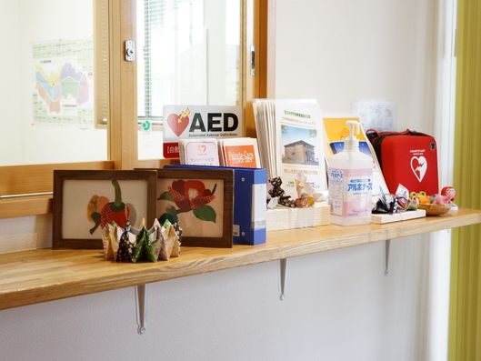 受付カウンター