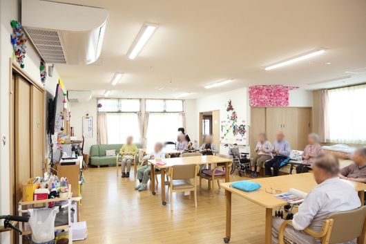 談笑できるスペースも完備