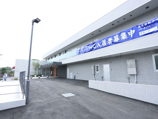 入口にある垂れ幕