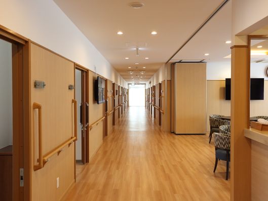 通路にあるドア