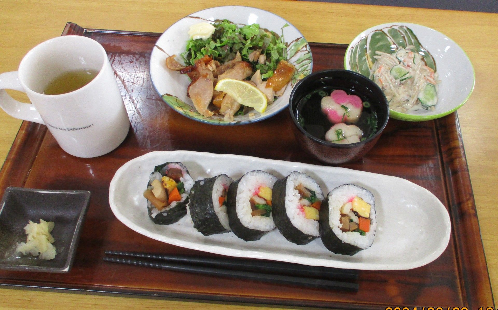 彩り豊かな手作り料理