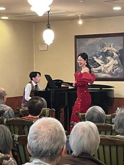 音楽演奏会の様子