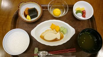 食べやすいよう柔らかくしたソフト食の一例