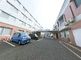 ゆとりのある屋外駐車場