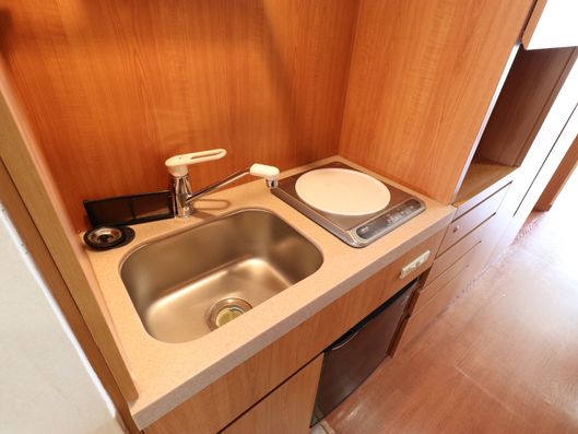 コンパクトなキッチン