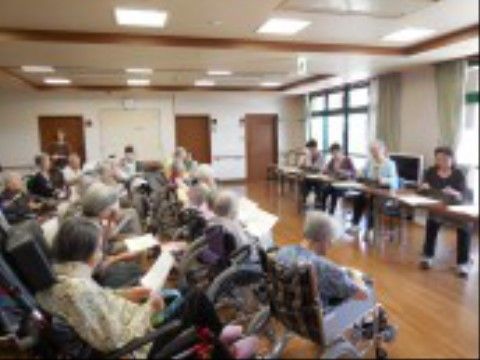活動する居室の様子