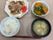 この日の食事は主食・主菜・副菜・汁物で構成されている。毎日栄養について配慮されたお食事を提供している。