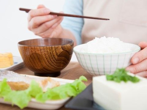 手作りお食事のシーン