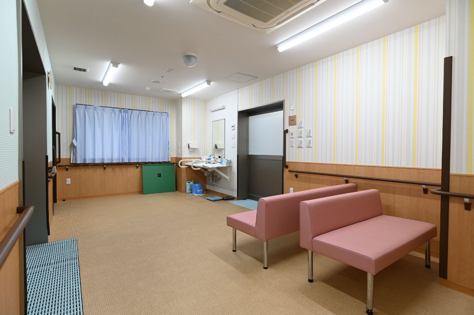 入居者同士でコミュニケーションを取ることが可能な共有スペース
