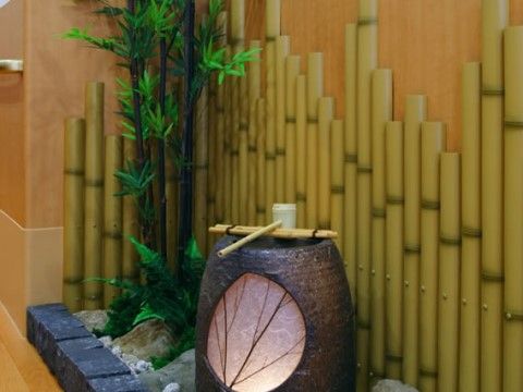 癒しの空間として、施設の中に和の雰囲気を感じることができる場所を確保している。これにより、心を落ち着かせながらリラックスできる。