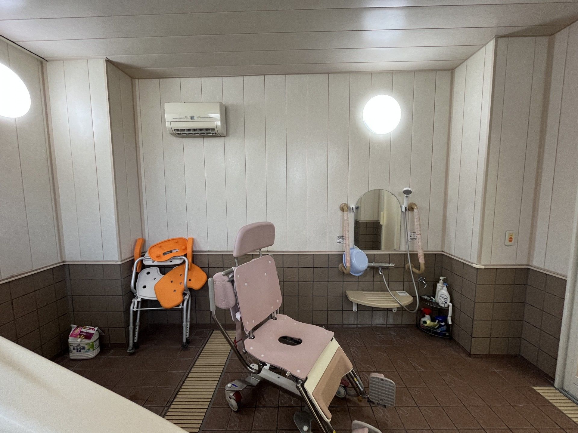 使いやすい浴室
