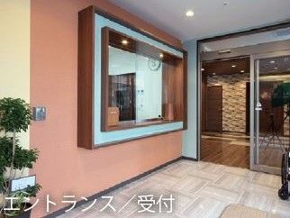明るく快適なエントランス風景